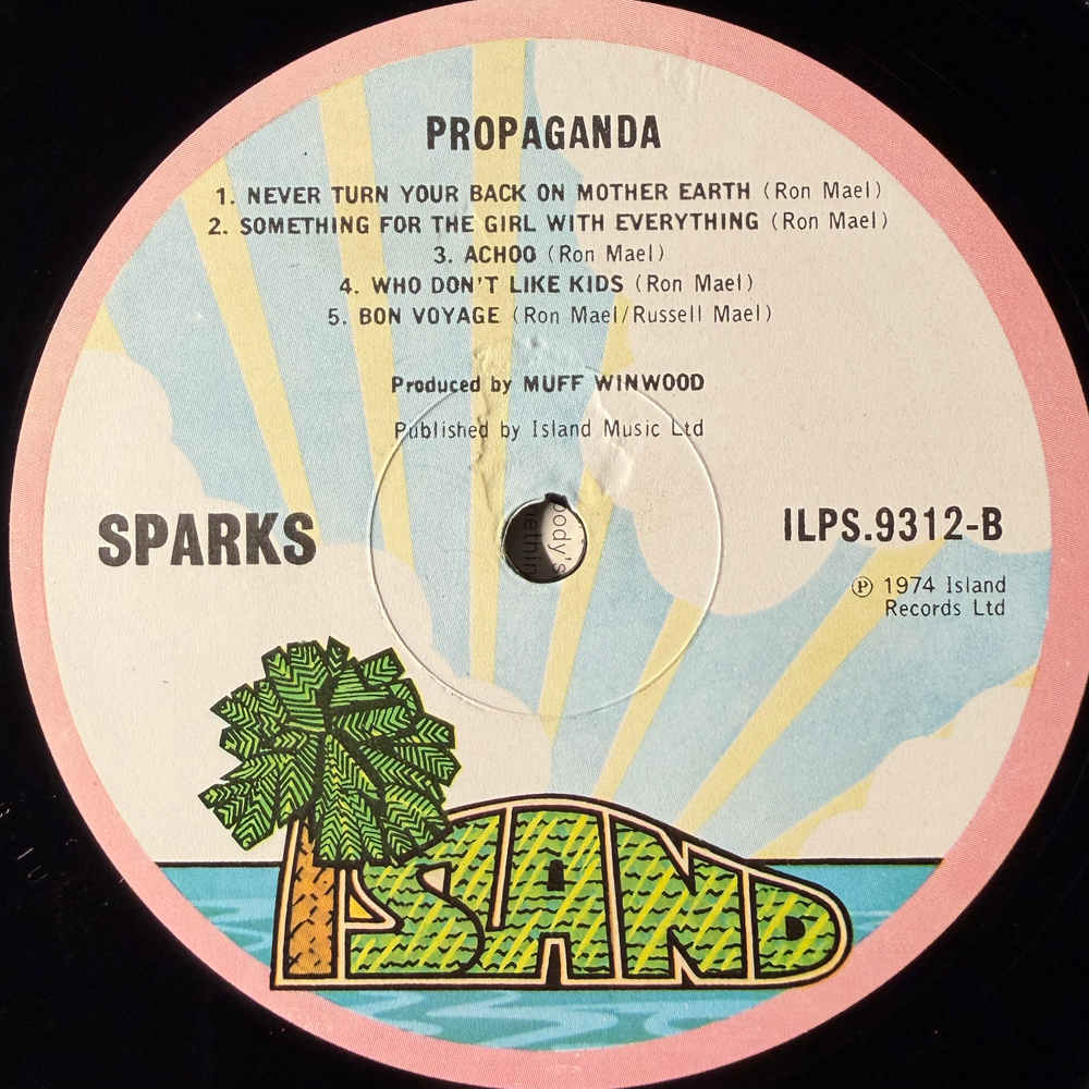 Sparks - Propaganda (Англия 1974г.)