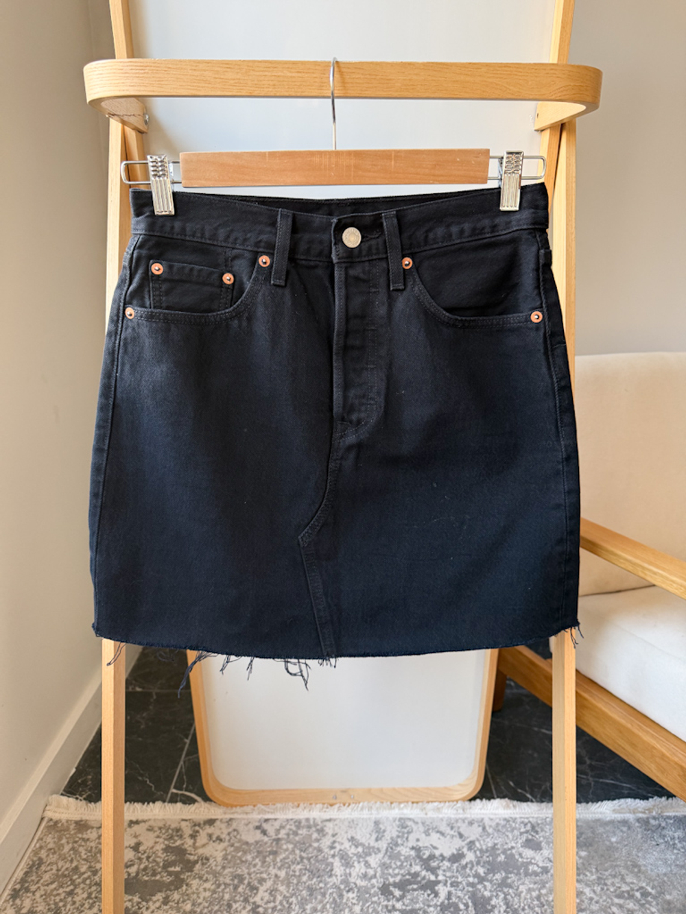 Джинсовая юбка Levis Premium, S