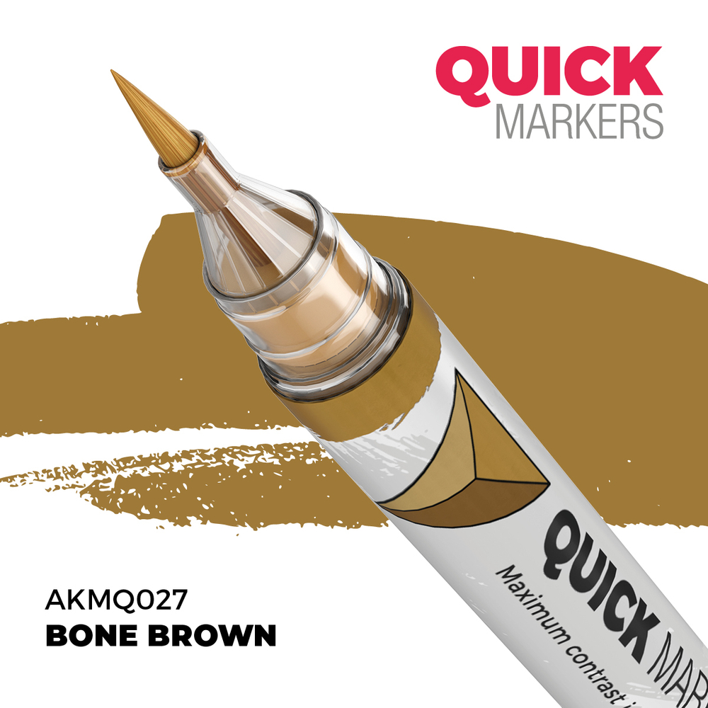 Набор акриловых маркеров AK Interactive Quick Marker Set - Humans