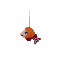 Новогодняя игрушка Рыбка Goodwill B10259