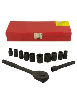 Набор инструментов ударных 12пр. 1/2''(6гр.)(10-24мм) WMC TOOLS WMC-4122-5