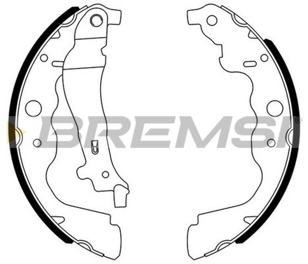 BREMSI - GF0390-BMS - Brake Shoe Set