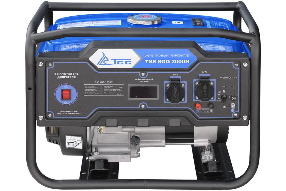 Бензогенератор TSS SGG 2000N - [2 кВт / 8.7 А] руч. старт