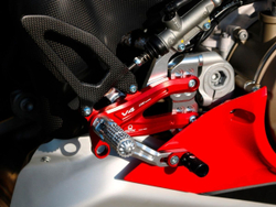 PE408PR CNC RACING PRAMAC EDITION ADJUSTABLE REARSETS (P V4)