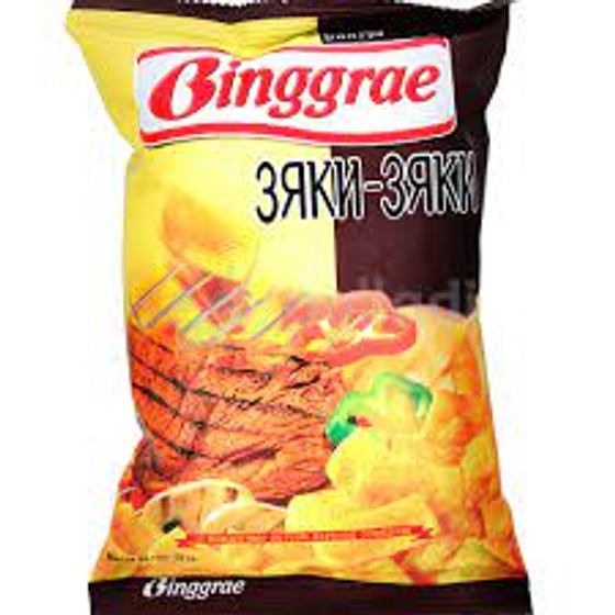 Чипсы Binggrae 50 гр Зяки-Зяки   (30)****