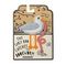 Əlfəcin \ Закладки \ Bookmark The Early Bird Bookmark - Seagull