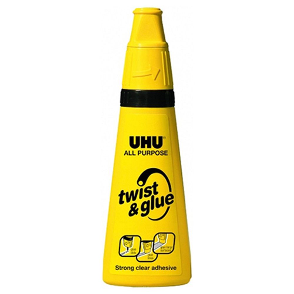Клей универсальный Twist&Glue, 35 мл, UHU Клей универсальный Twist&Glue, 35 мл, UHU