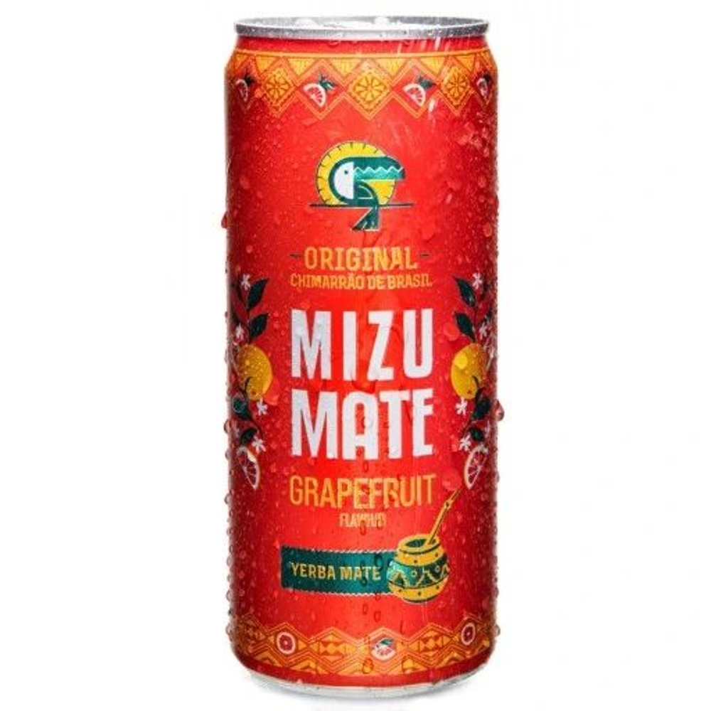 Слабогазированный напиток Yerba Mate Grapefruit 330мл (из Финляндии)