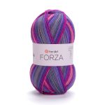 Пряжа YarnArt (ЯрнАрт) Forza / уп.5 мот. по 100 г, 420 м, 2501 секционный