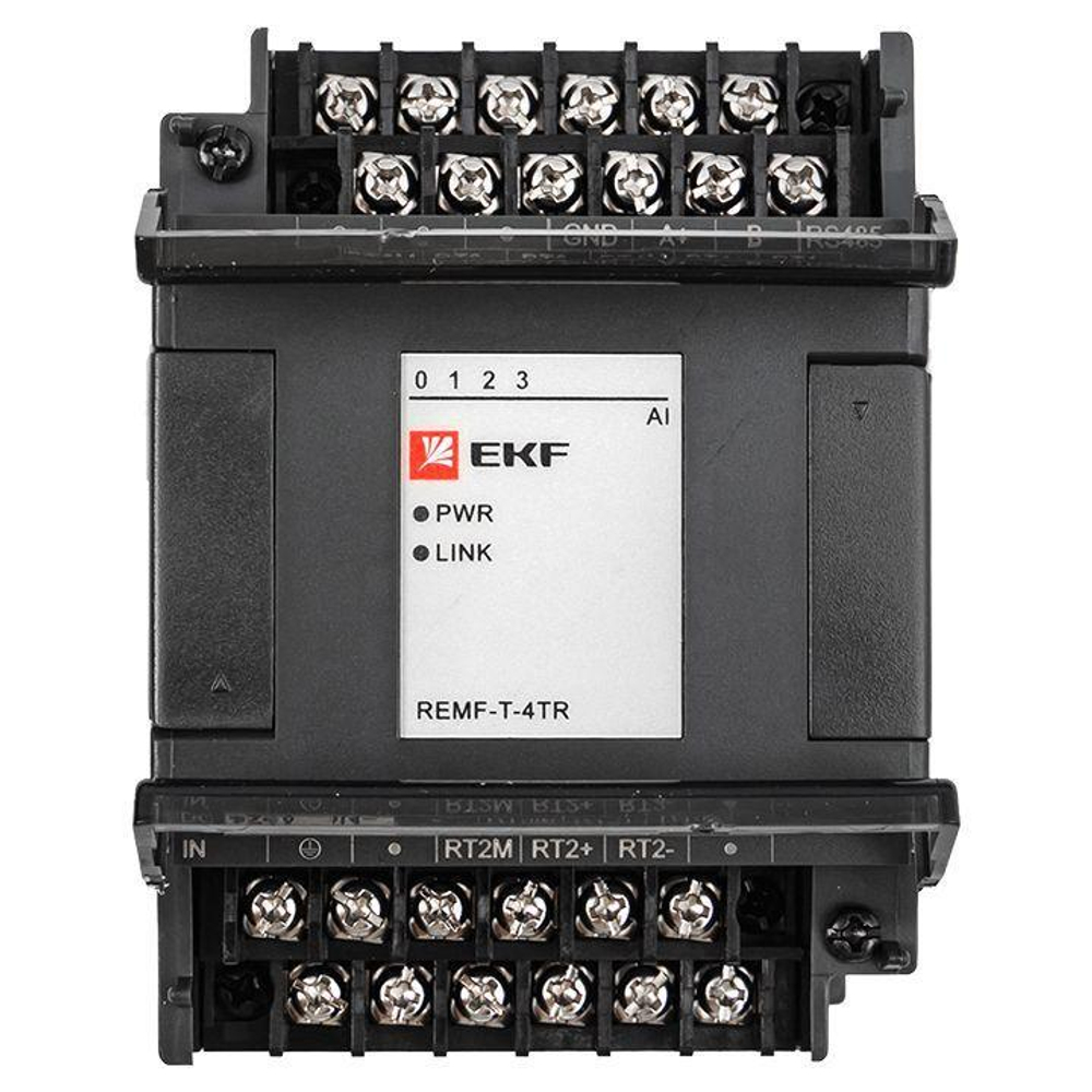 Модуль ввода термосопротивлений REMF 4 PRO-Logic EKF REMF-T-4TR