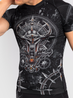 Рашгард Venum Gladiator 5.0 Black/Silver S/S