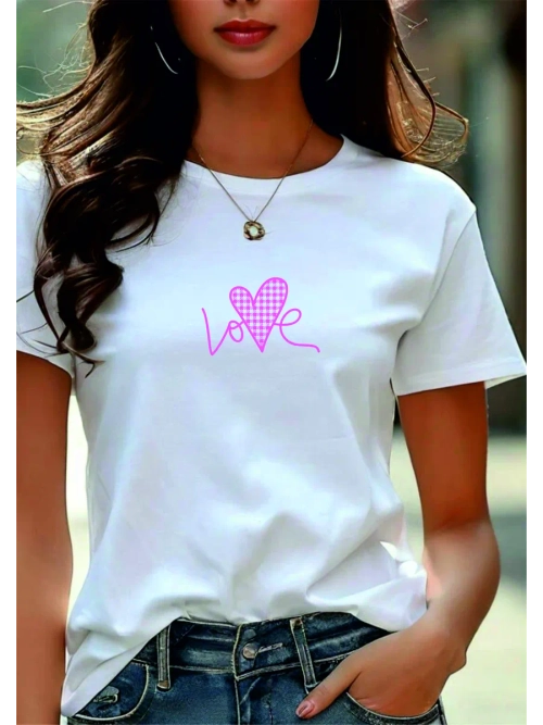 Футболка белая Love