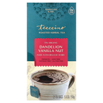 Teeccino, Жареный травяной чай, одуванчик, ваниль, орехи, без кофеина, 25 чайных пакетиков, 150 г (5,3 унции)