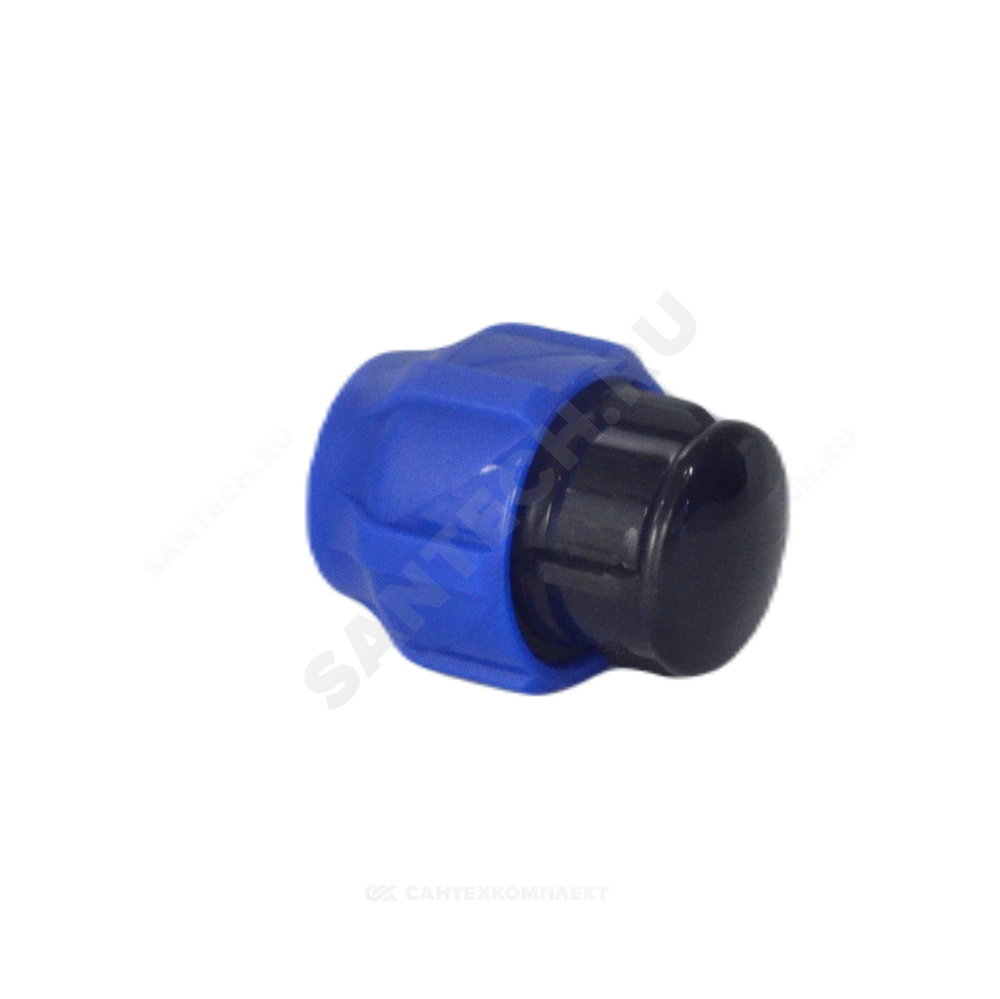 Заглушка компрессионная ПЭ Дн 25 Ру16 VALFEX 121001123025