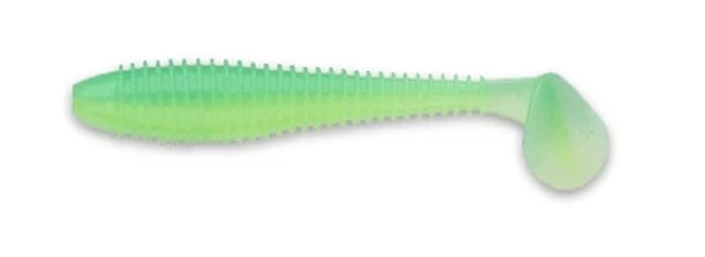 Приманка силиконовая Keitech Swing Impact FAT 4.8" EA#11 Lime Chartreuse Glow