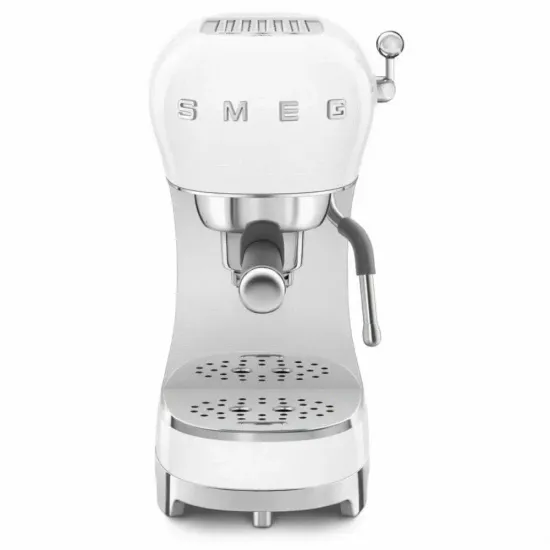 Кофемашина-эспрессо рожковая SMEG ECF02WHEU, белый / 1350 Вт