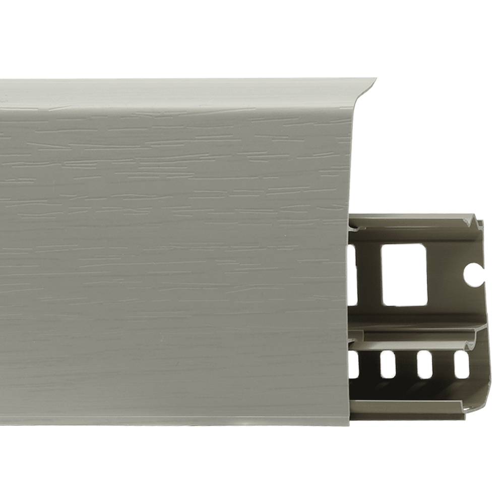 Плинтус LinePlast 85х2200 с монтажной планкой