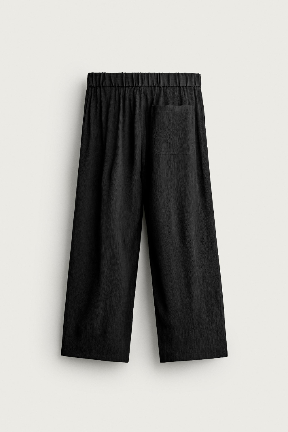 БРЮКИ RELAXED FIT ИЗ РЕЛЬЕФНОЙ ТКАНИ — ZARA · 7380/100