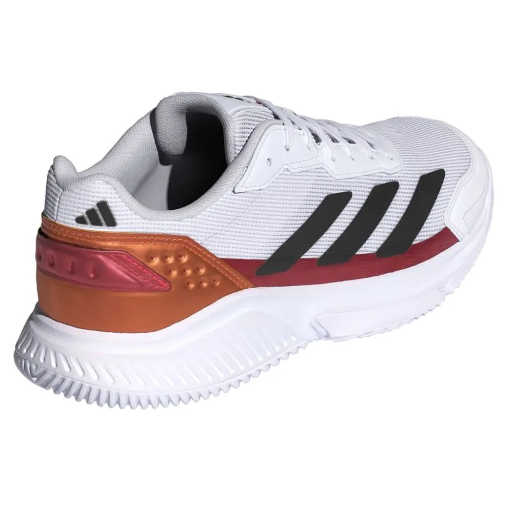 Мужские кросовки для Padel Adidas Courtquick Padel M - cloud white/core black/lucid orange