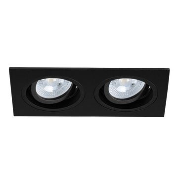 Точечный встраиваемый светильник 2*GU10 A2178PL-2BK чёрный Tarf Arte Lamp