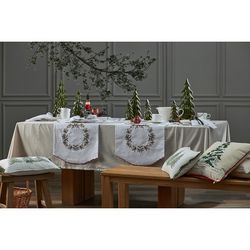 Набор из двух салфеток Festive wreath из коллекции New Year Essential, 45х45 см