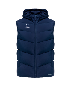 Жилет утепленный c капюшоном JÖGEL ESSENTIAL PerFormPROOF Padded Hooded Vest, темно-синий