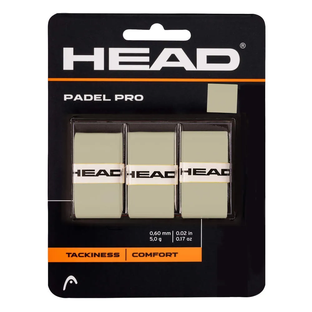 Намотки для падел Head Padel Pro 3P - grey