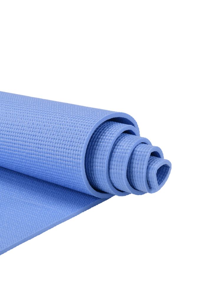 Коврик для фитнеса и йоги YM03-PVCYO-Blue 173 х 61х 0,6 см