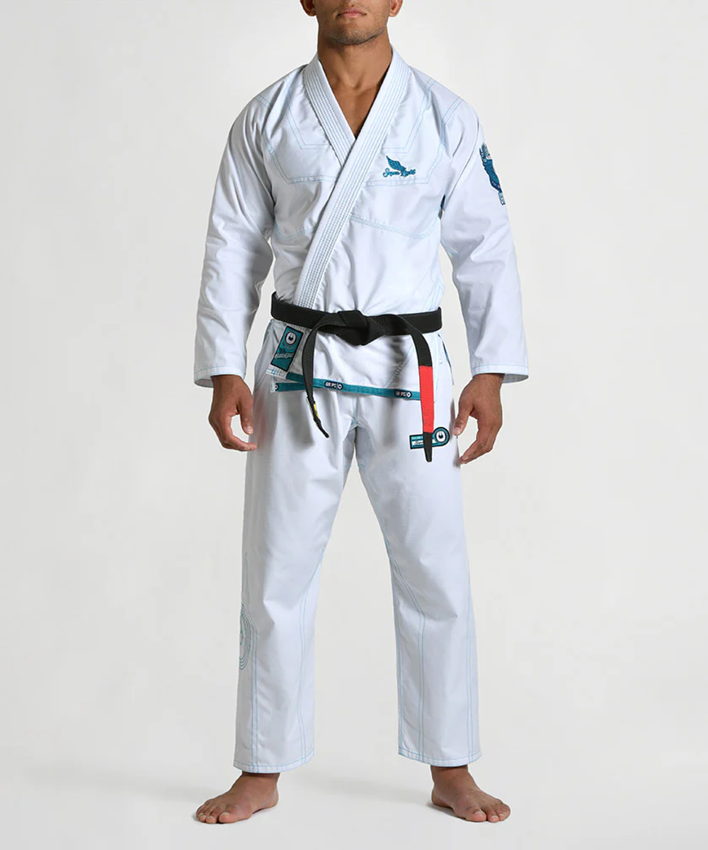 Ги для BJJ Grips Super Light White