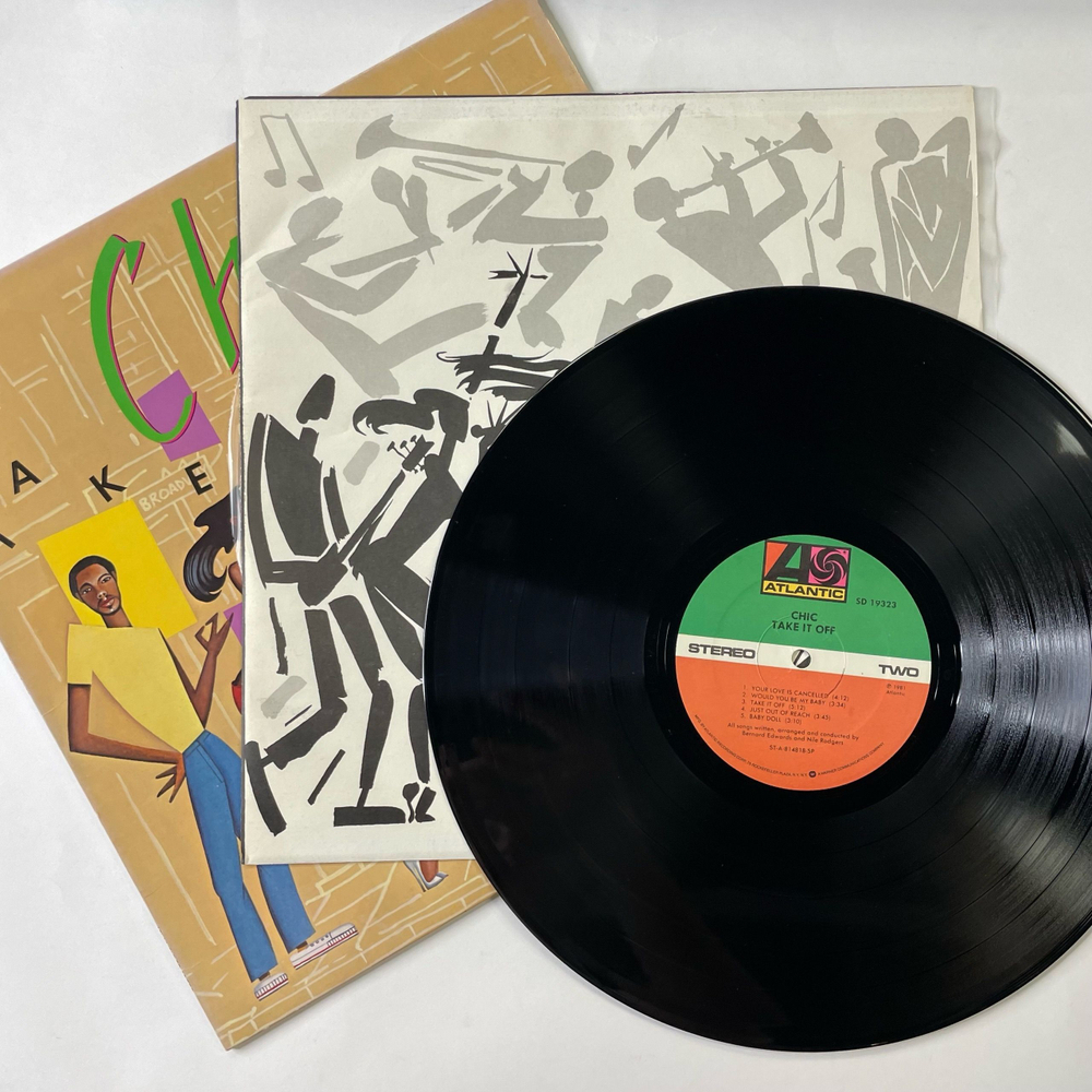 Винтажная виниловая пластинка LP Chic Take It Off (США 1981)