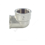 Угольник латунь никель переходной Ду 20х15 (3/4"х1/2") ВР/ВР SantechSystems