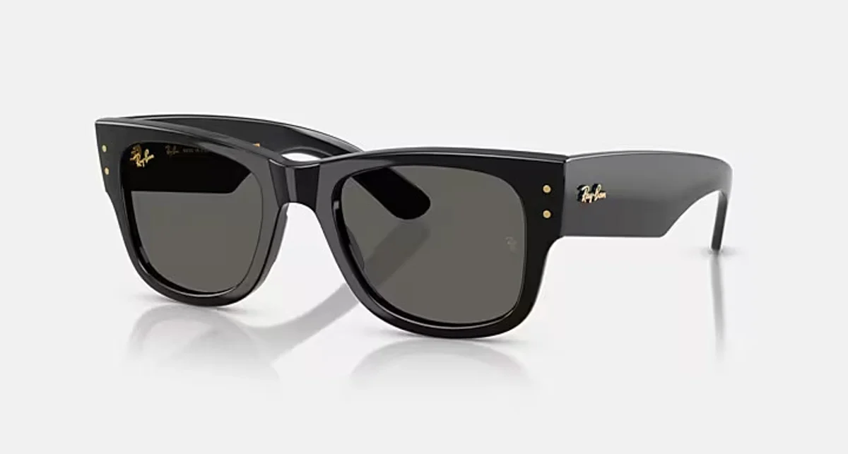 RAY-BAN MEGA WAYFARER BLACKED OUT COLLECTION RB0840S 6826J5