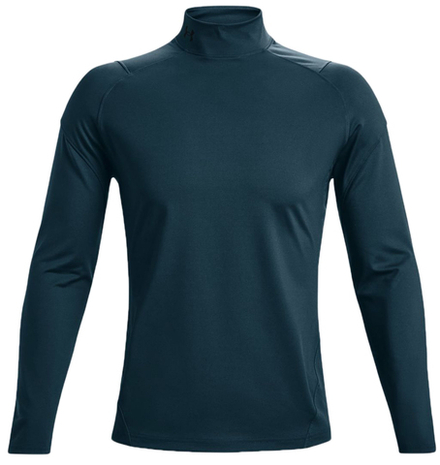 Мужская теннисная толстовка Under Armour ColdGear Rush Mock - blue note