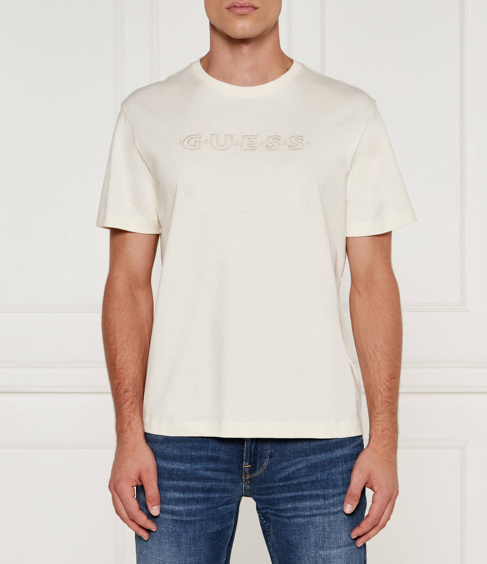 Футболка Guess Jeans - экрю(M4BI81 K8FQ4)