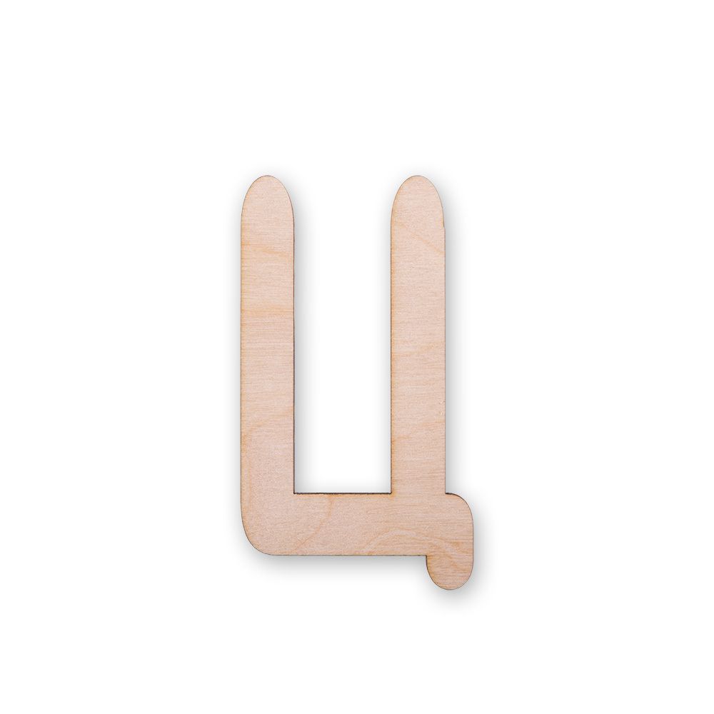 Заготовка из фанеры Буквы, 9 см, Ц, ВД-500 Mr.Carving Заготовка из фанеры Буквы, 9 см, Ц, ВД-500 Mr.Carving