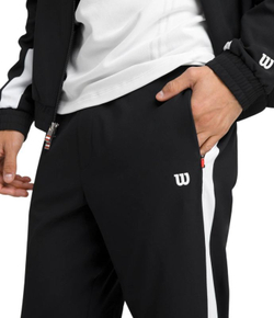 Мужские теннисные штаны Wilson Grand Slam Jogger - черный