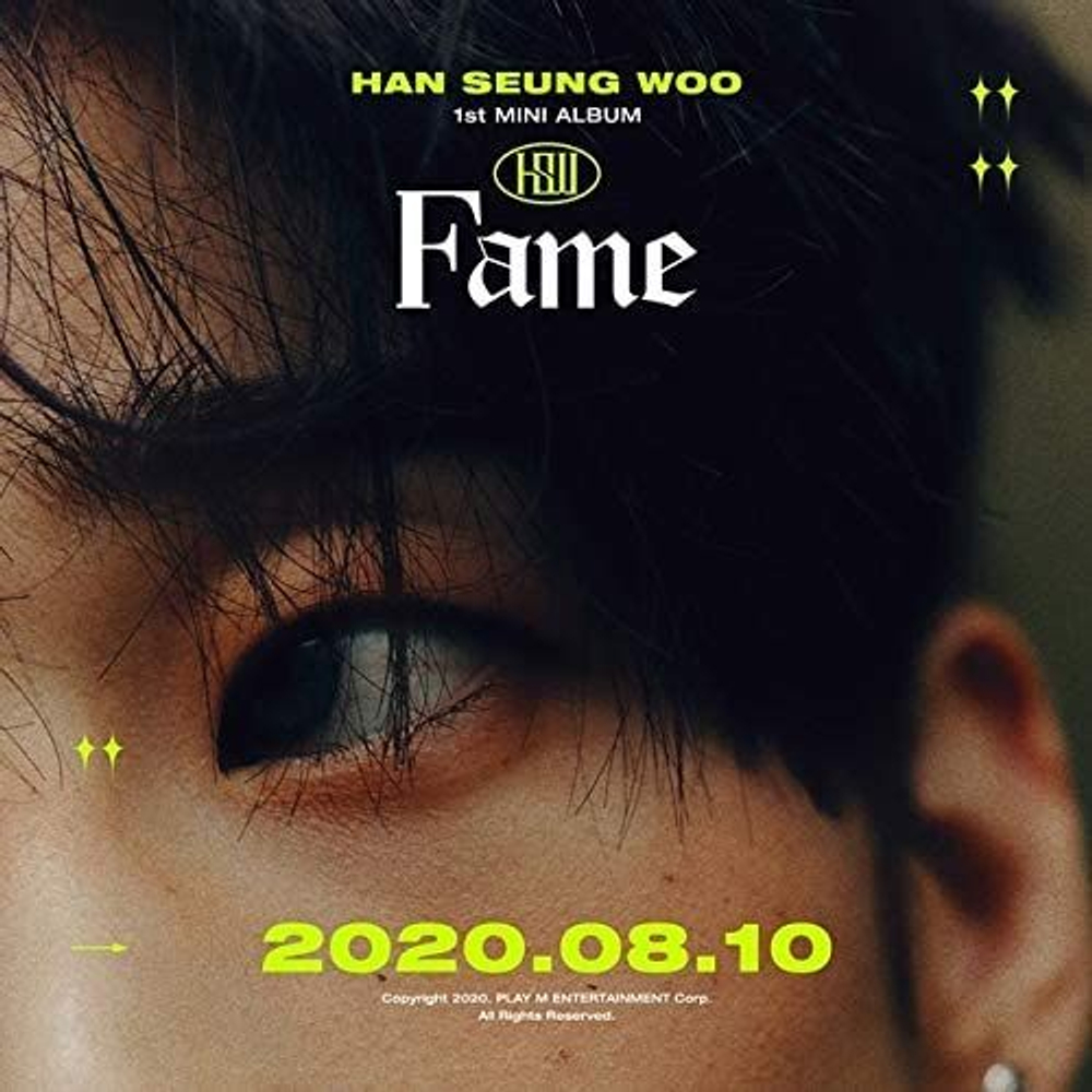 Альбом Victon Han Seungwoo - Fame 1st Solo Mini Album 3 Version SET