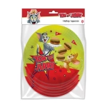 Набор бумажных тарелок 6шт 18см «Tom&Jerry»