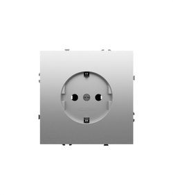 Розетка встраиваемая VOLTUM S70 с заземлением 16А, (шелк)