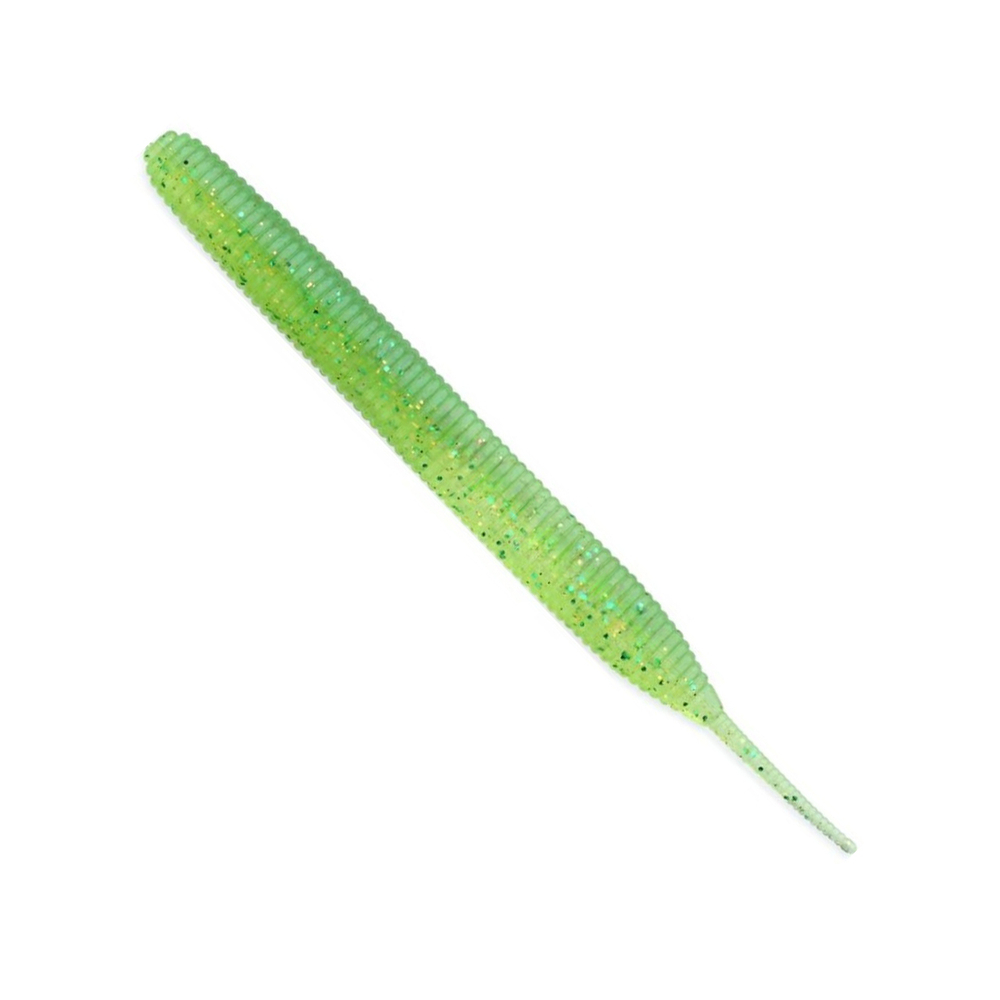 Приманка силиконовая Keitech Sexy Impact 3.8", 3,3г, цвет EA#11 Lime Chartreuse Glow