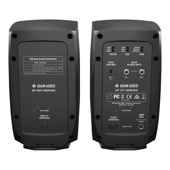 ADAM AUDIO D3V Black