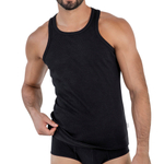 Черная мужская майка Spirit Tank Top (Размер: XL) (Цвет: черный)