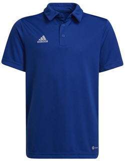 Футболка для мальчика теннисная Adidas Kids Entrada 22 - небесный