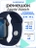 Ремешок Gurdini Sport Band (силиконовый) Apple Watch 42mm/44mm (S/M-M/L) Midnight Blue