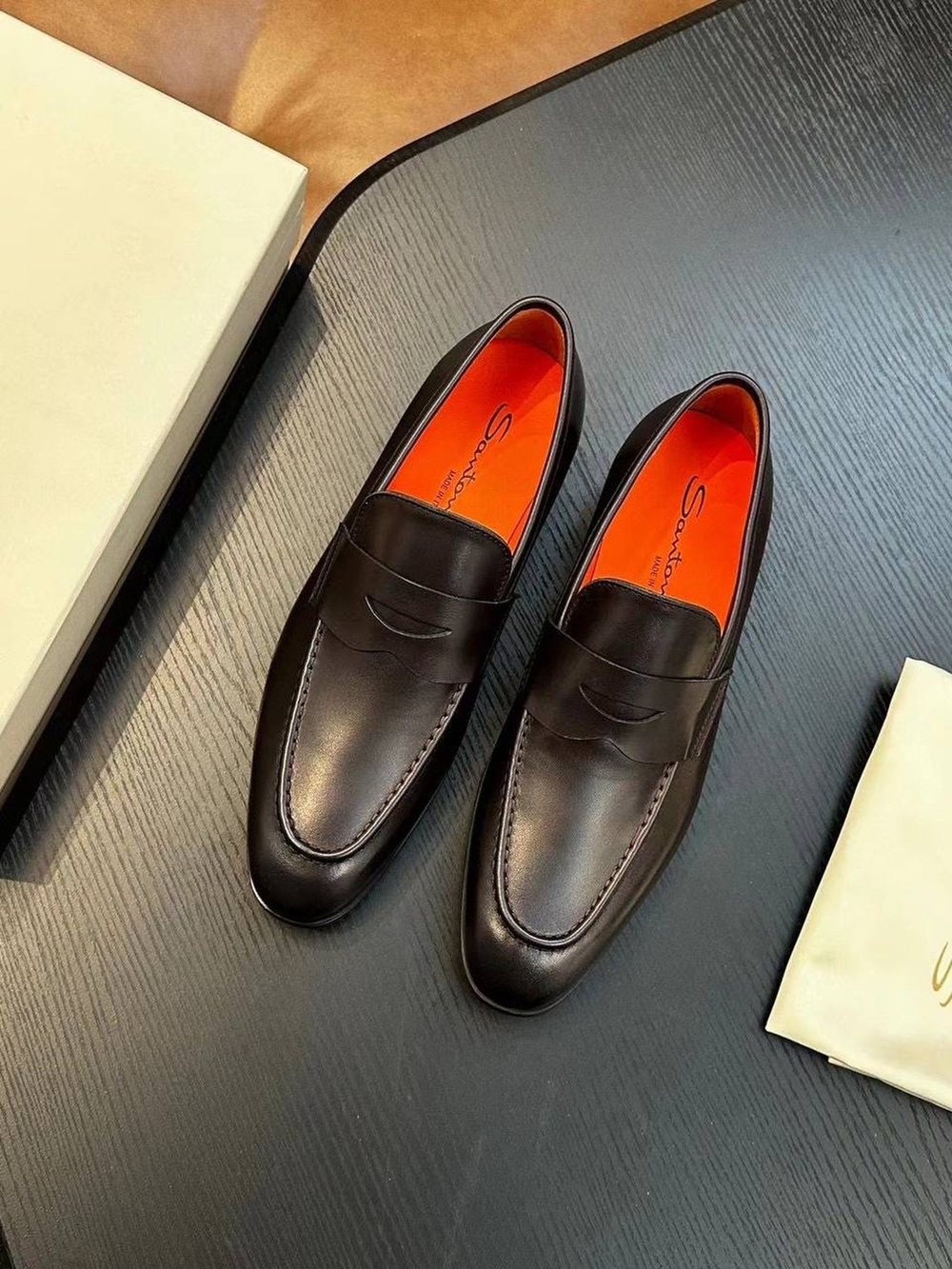 Лоферы Santoni