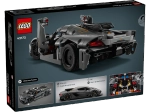 Конструктор LEGO Technic 42173 Серый гиперкар Koenigsegg Jesko Absolut