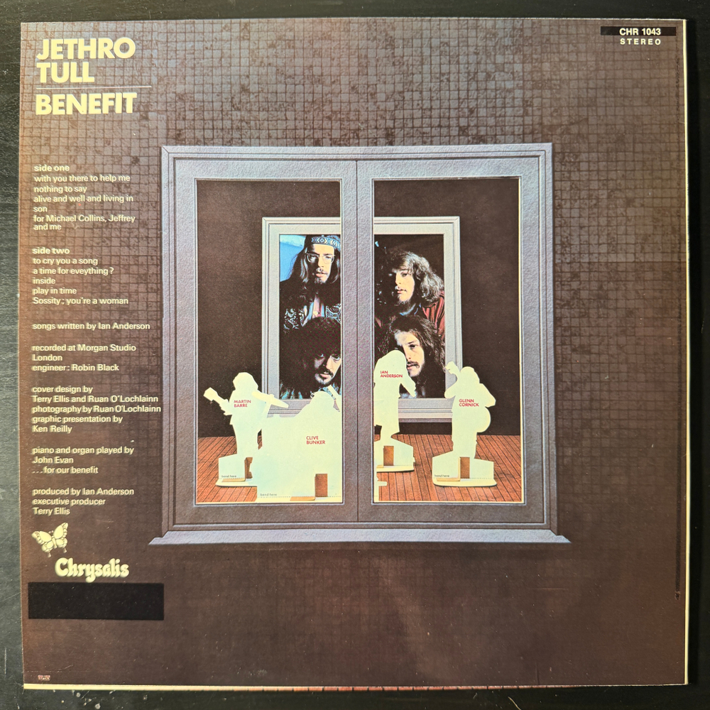 Jethro Tull ‎– Benefit (Швеция)Т