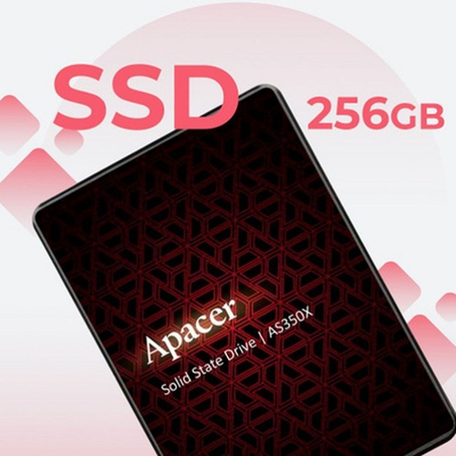 Жесткий диск SSD 2.5" 256Gb Apacer AS350X PANTHER, 560/540MBs, 75000 IPOS, 3D TLC, SATA-III (AP256GAS350XR-1)