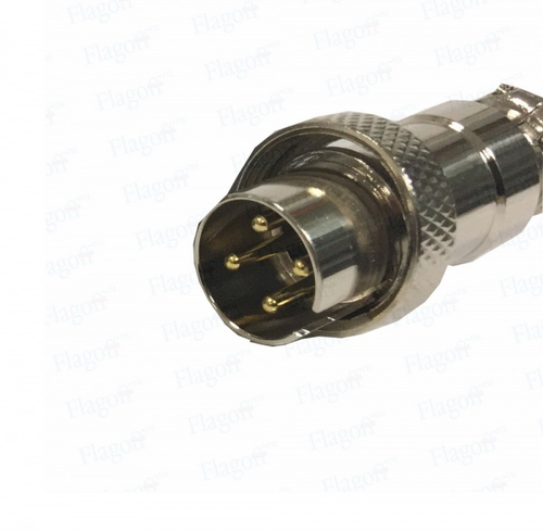 Разъем XLR-4 "папа" под кабель