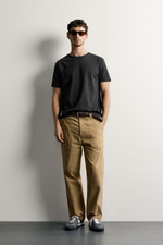 БАЗОВАЯ ФУТБОЛКА MEDIUM WEIGHT /02 — ZARA
